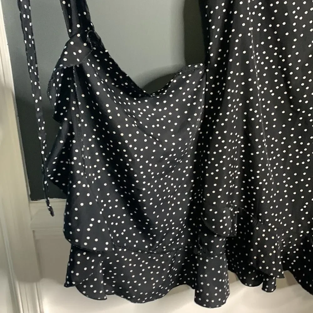 Spaghetti Strap & Ruffle ZipUp Dress - Picture 4 of 9